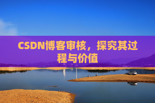 CSDN博客审核，探究其过程与价值